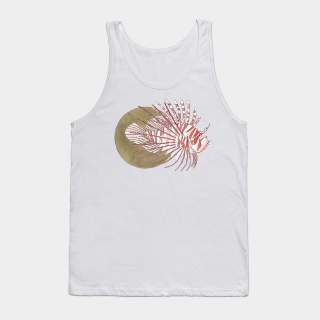 Lionfish Tank Top by kc-art